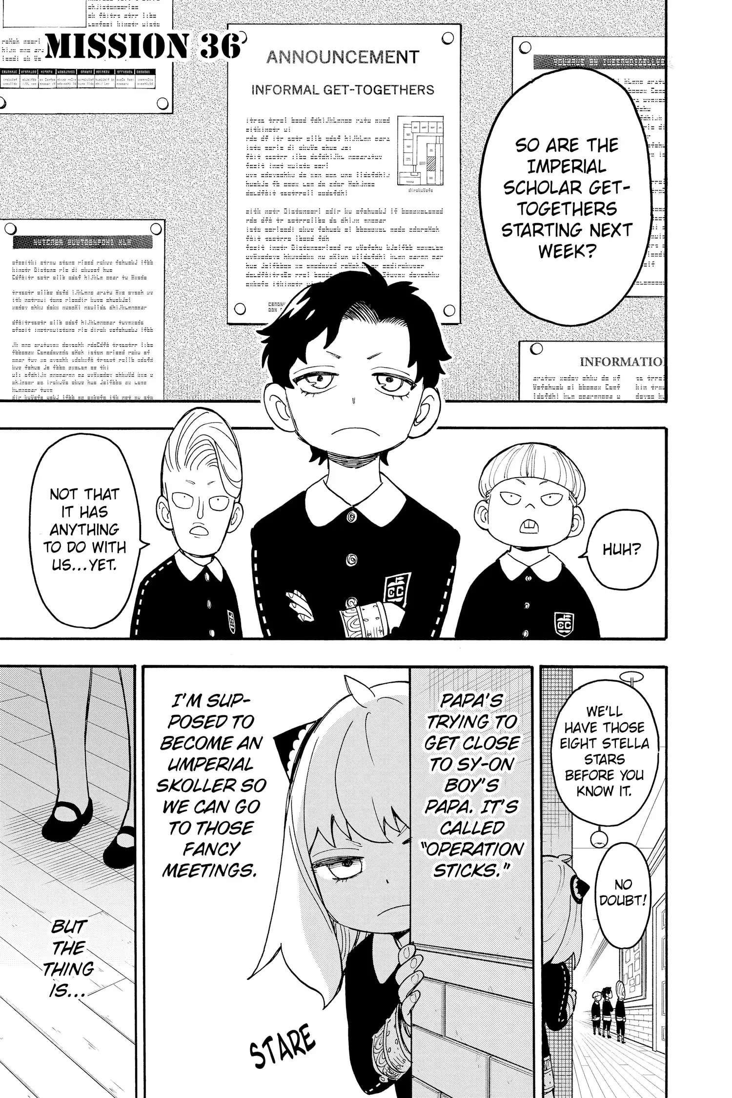 SPY x FAMILY (Official) - Volume 6 Chapter 36 manhwa