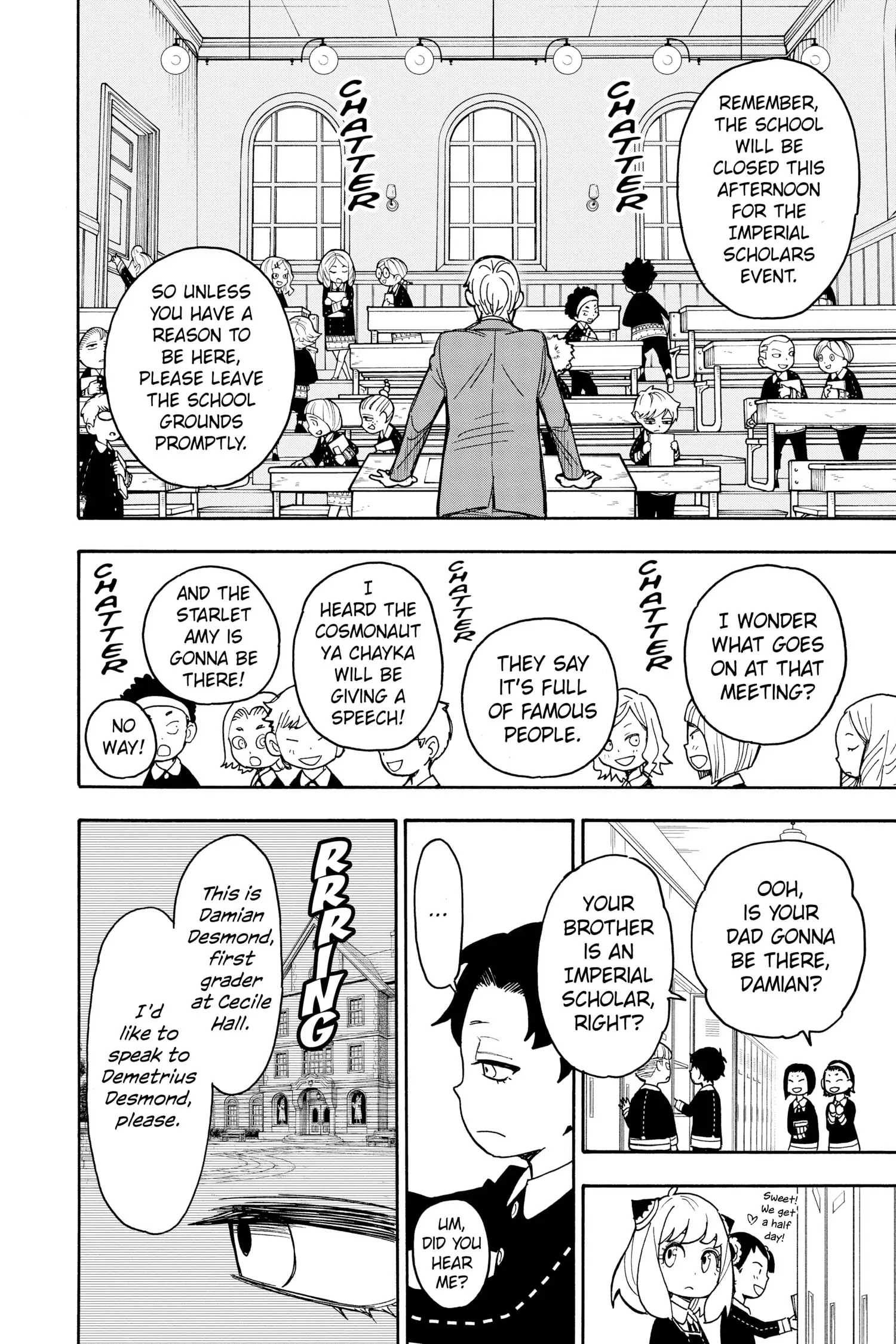 SPY x FAMILY (Official) - Volume 6 Chapter 37 manhwa