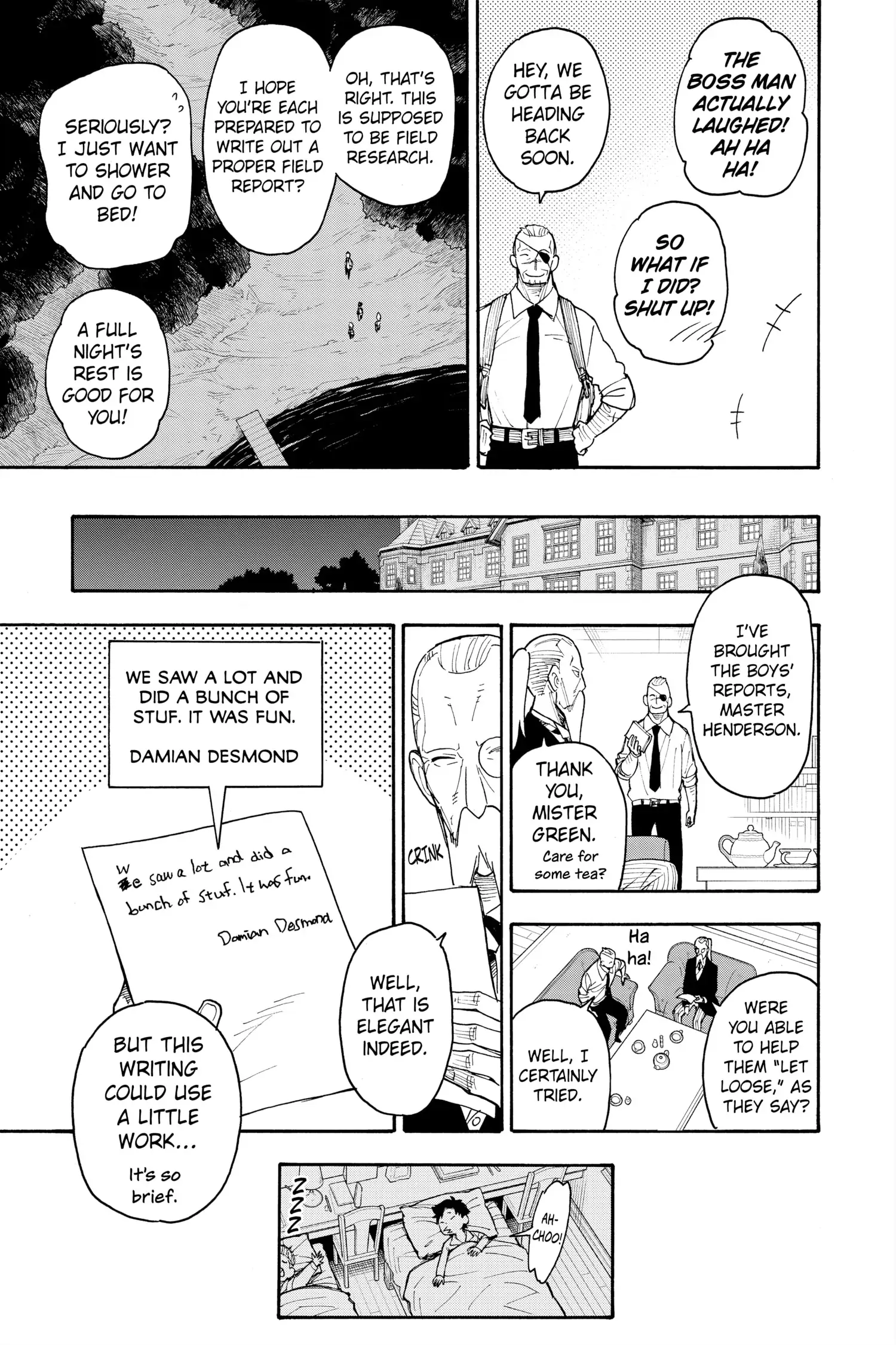 SPY x FAMILY (Official) - Volume 7 Chapter 39 manhwa