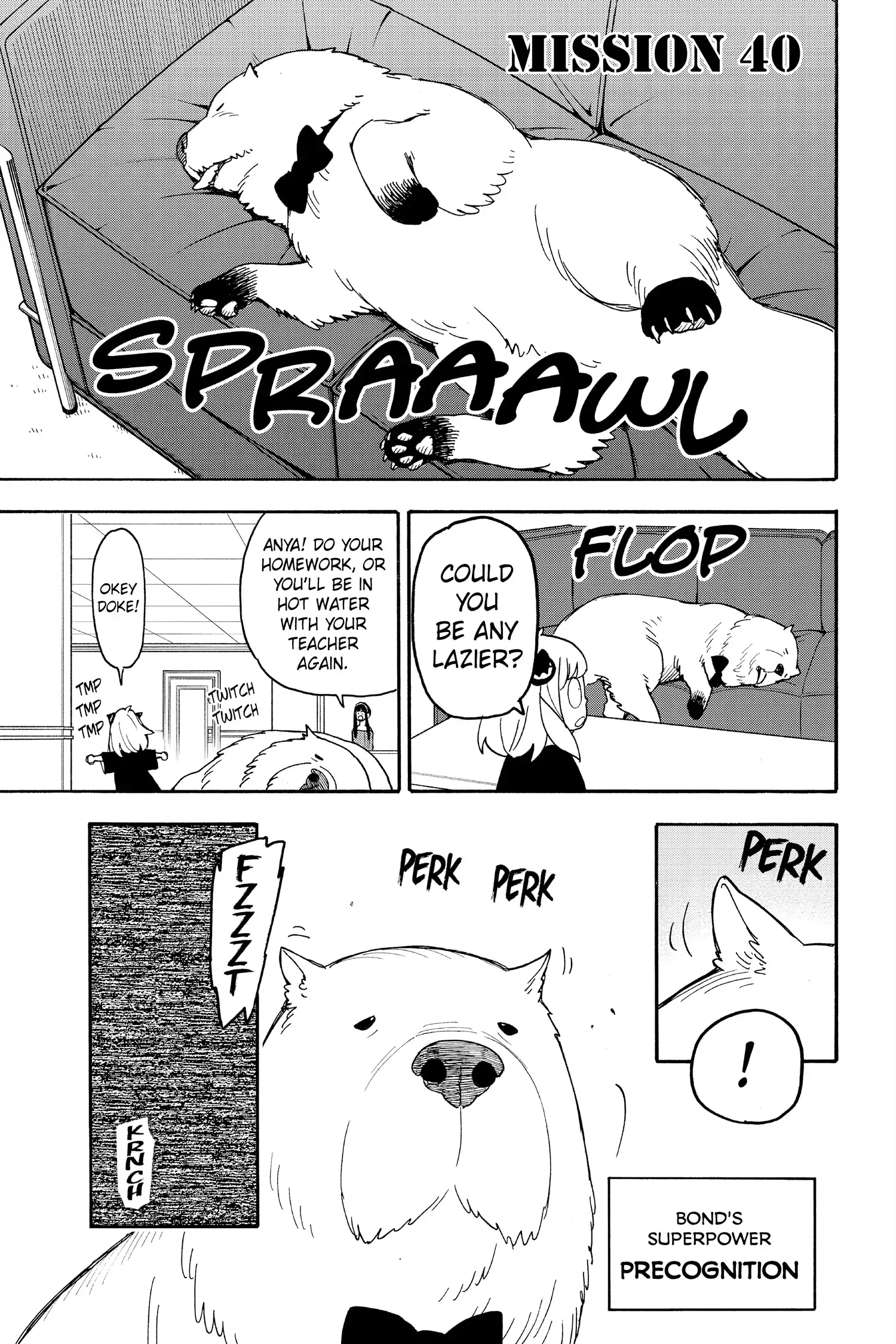 SPY x FAMILY (Official) - Volume 7 Chapter 40 manhwa
