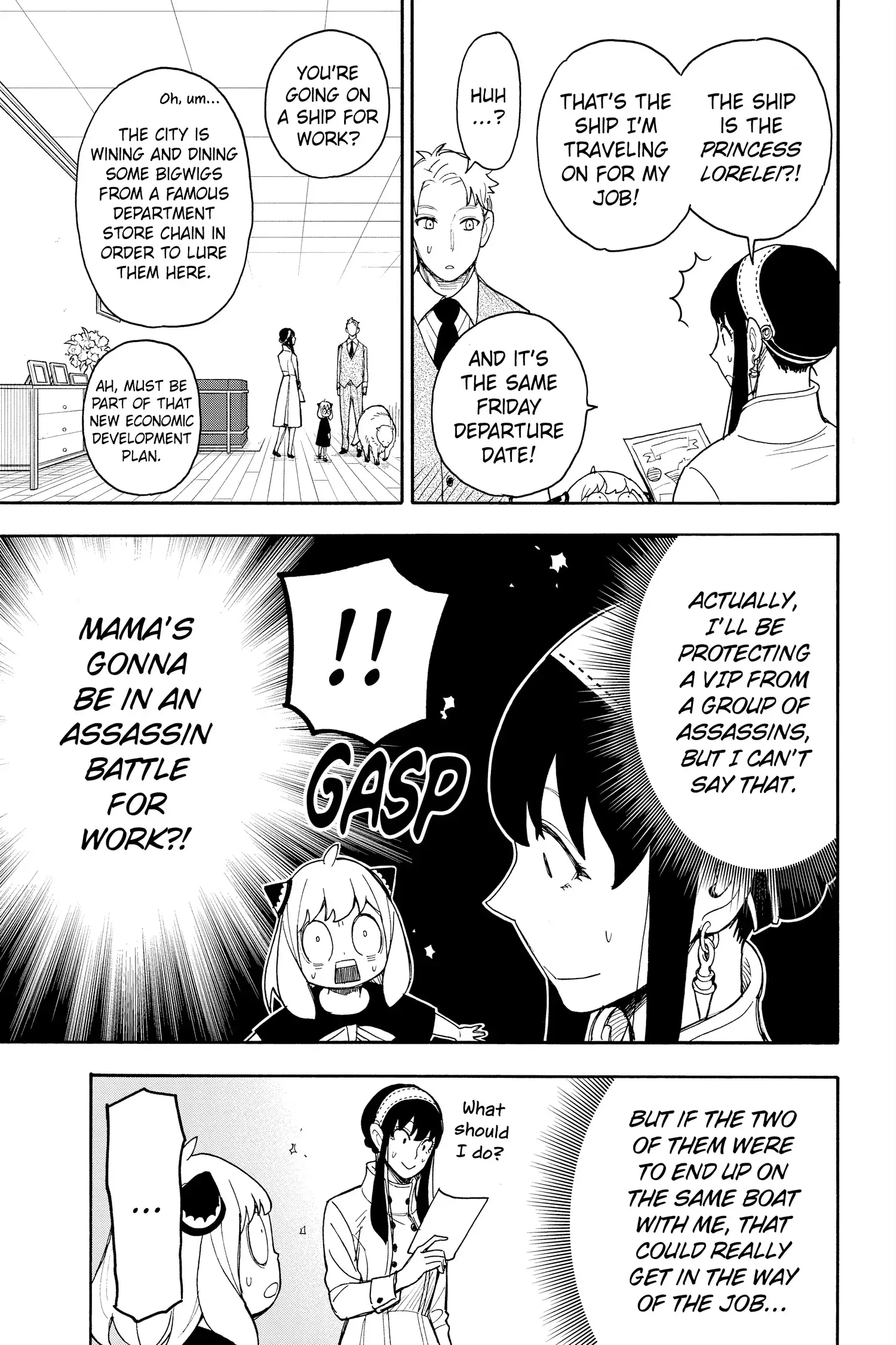 SPY x FAMILY (Official) - Volume 7 Chapter 44 manhwa