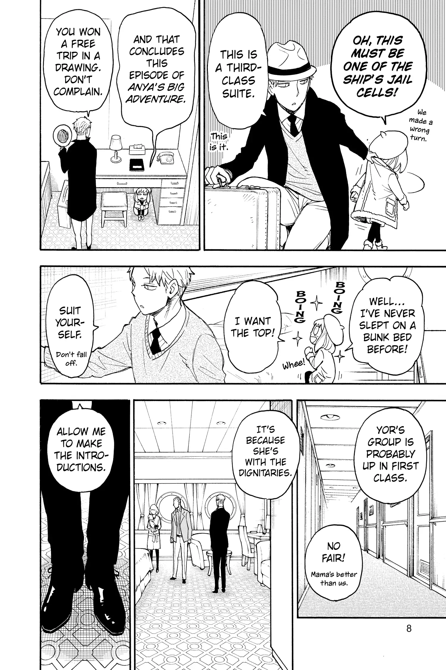 SPY x FAMILY (Official) - Volume 8 Chapter 45 manhwa