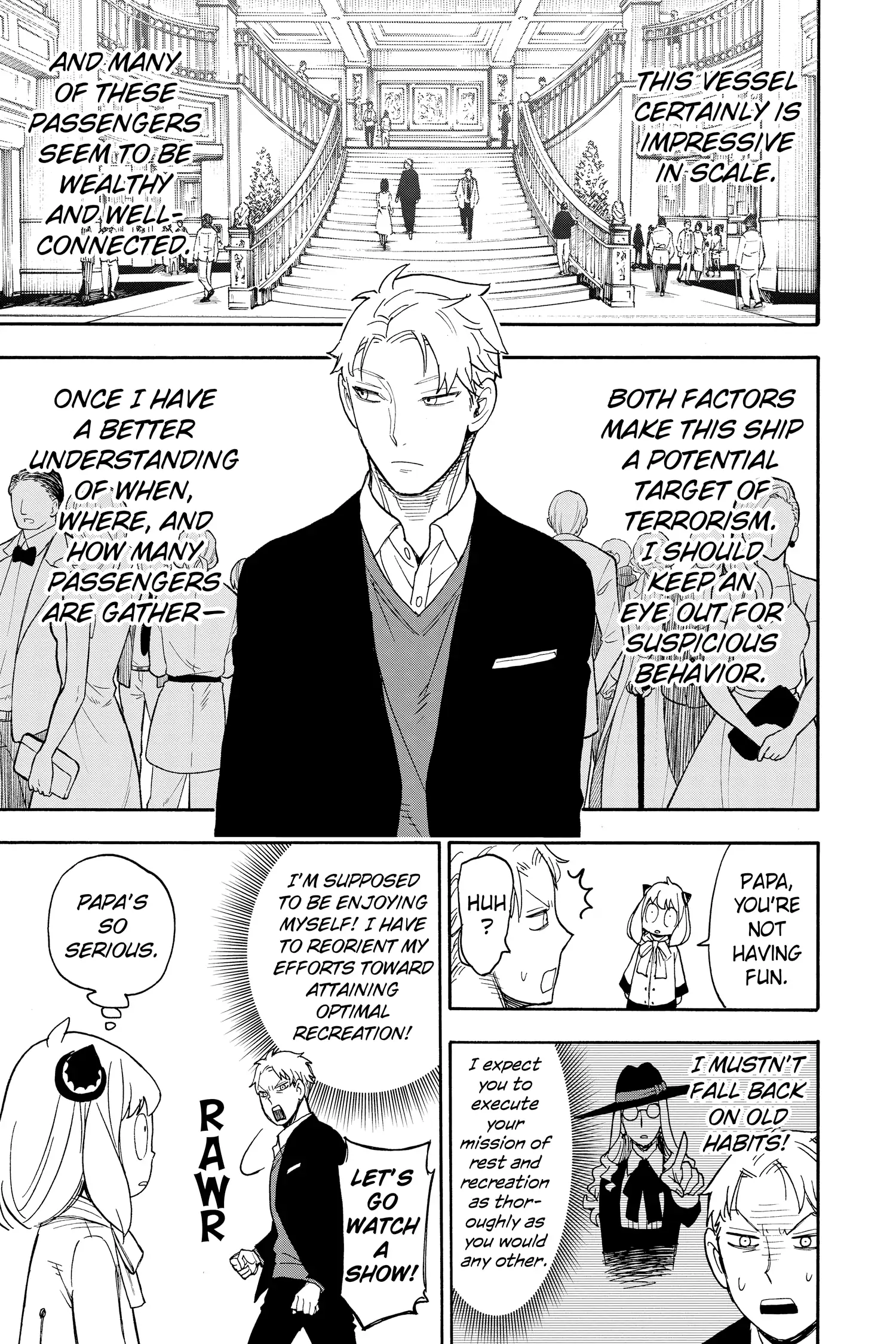 SPY x FAMILY (Official) - Volume 8 Chapter 45 manhwa