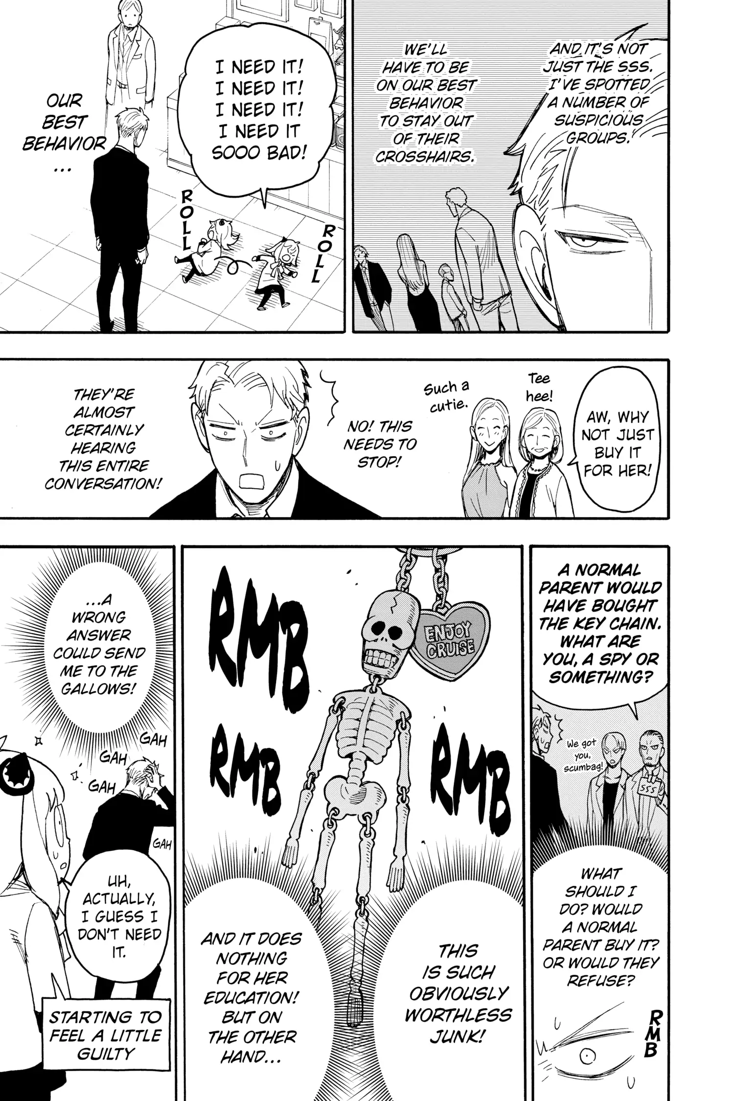 SPY x FAMILY (Official) - Volume 8 Chapter 47 manhwa