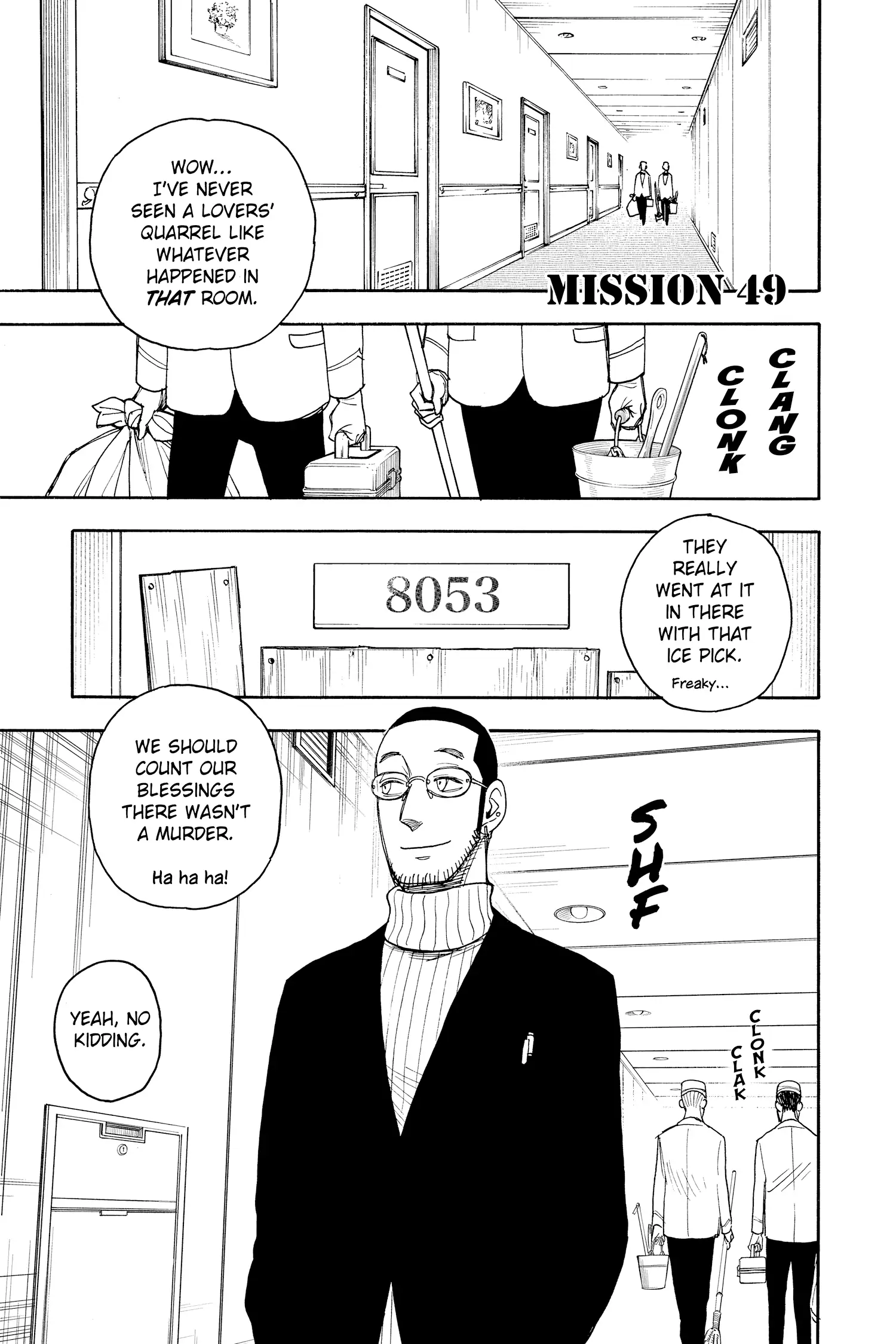 SPY x FAMILY (Official) - Volume 8 Chapter 49 manhwa