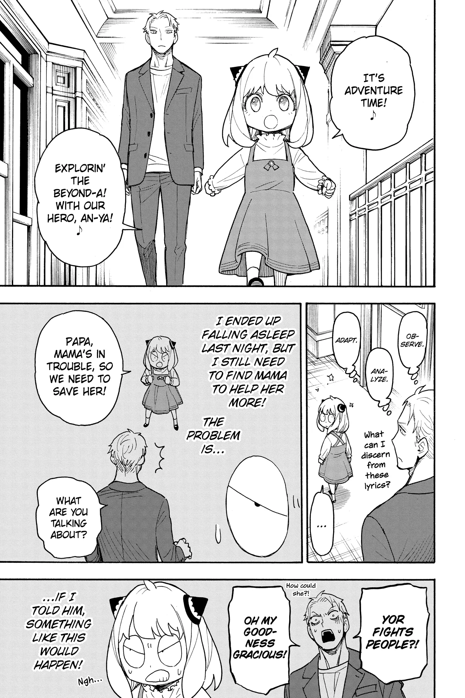 SPY x FAMILY (Official) - Volume 8 Chapter 50 manhwa