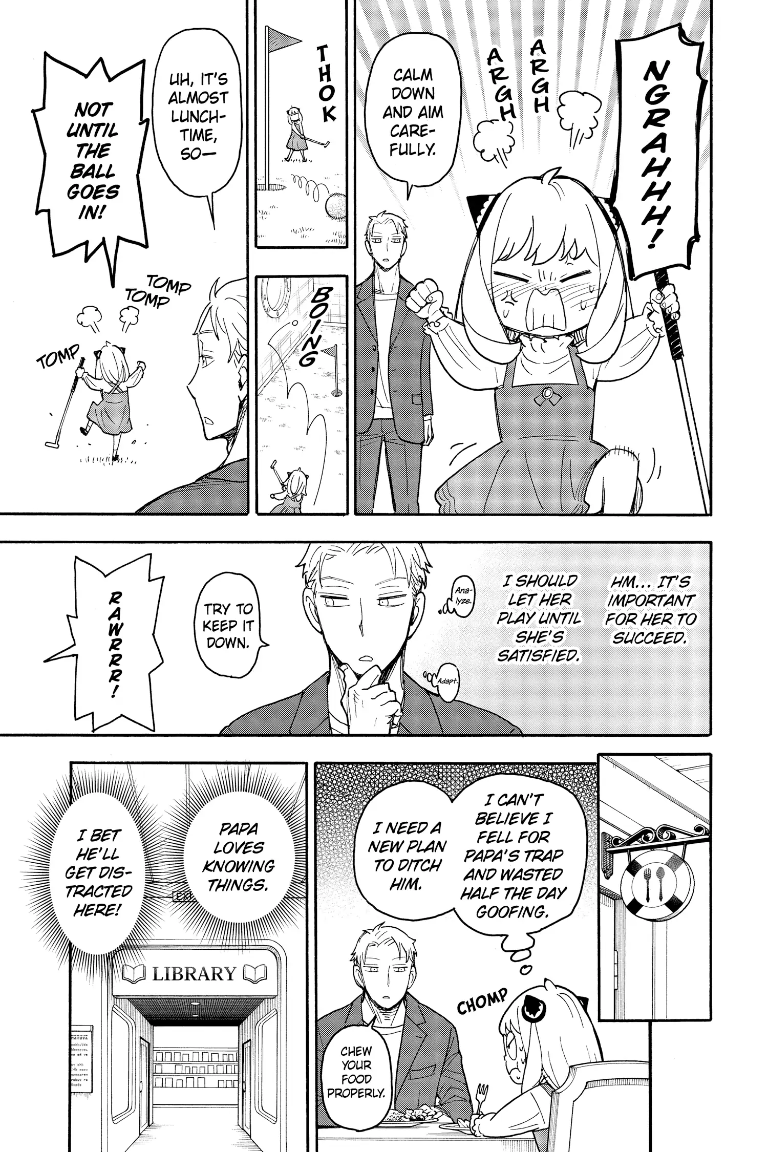 SPY x FAMILY (Official) - Volume 8 Chapter 50 manhwa