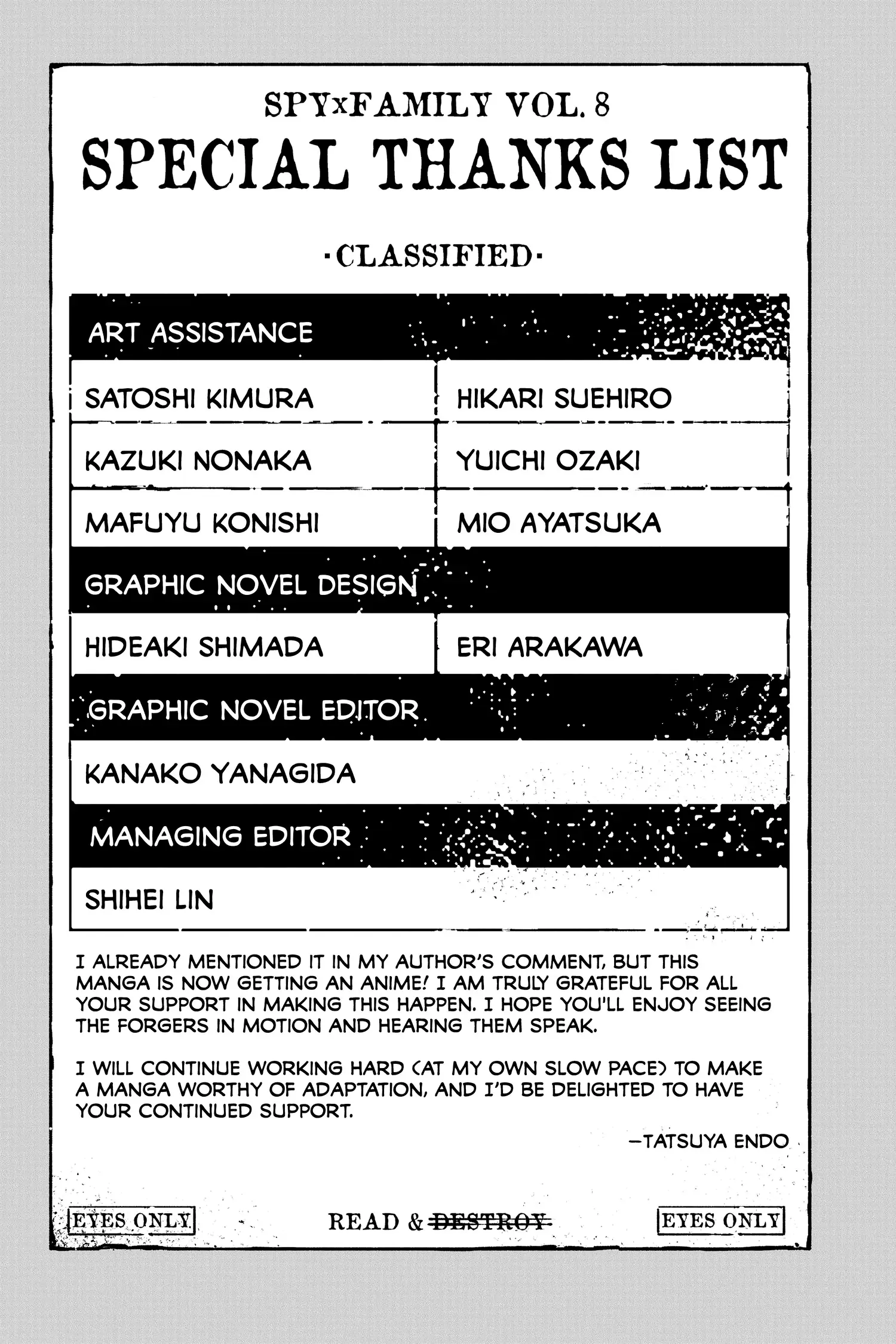 SPY x FAMILY (Official) - Volume 8 Chapter 53 manhwa
