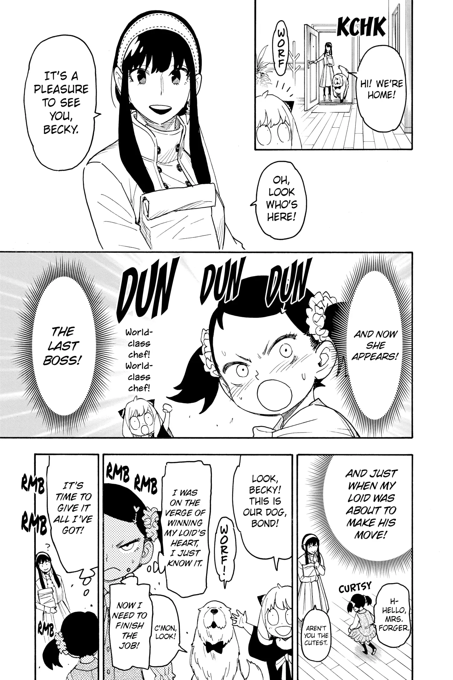 SPY x FAMILY (Official) - Volume 9 Chapter 59 manhwa