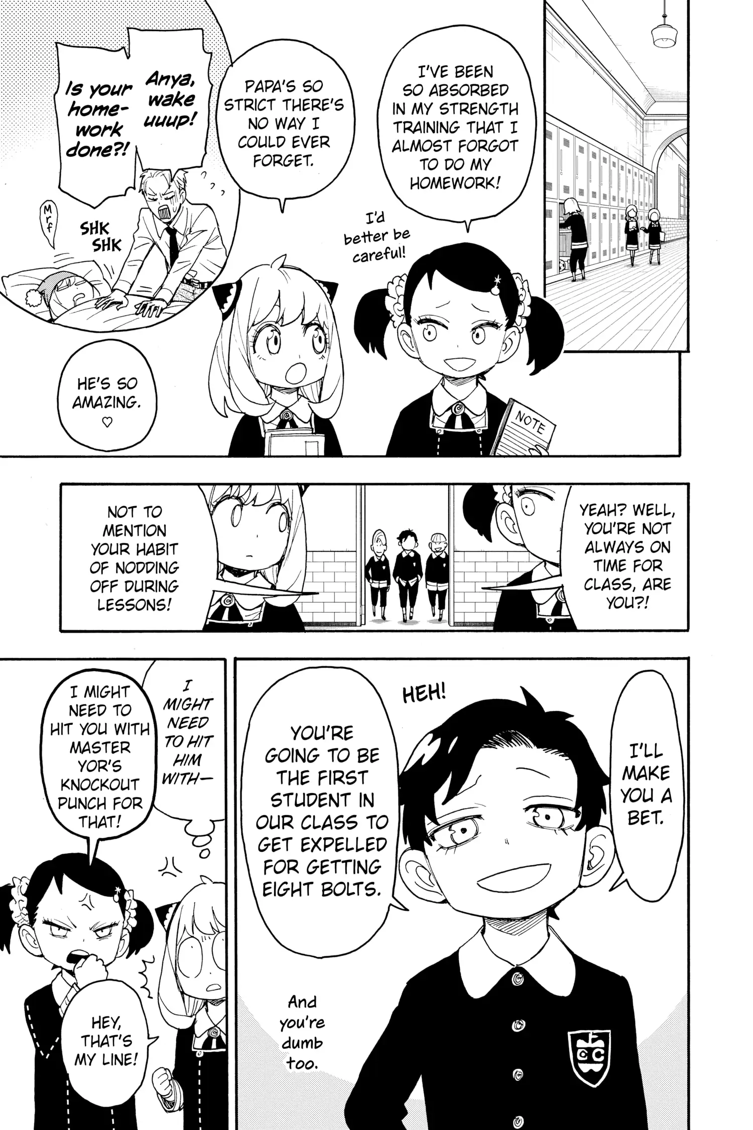 SPY x FAMILY (Official) - Volume 9 Chapter 61 manhwa