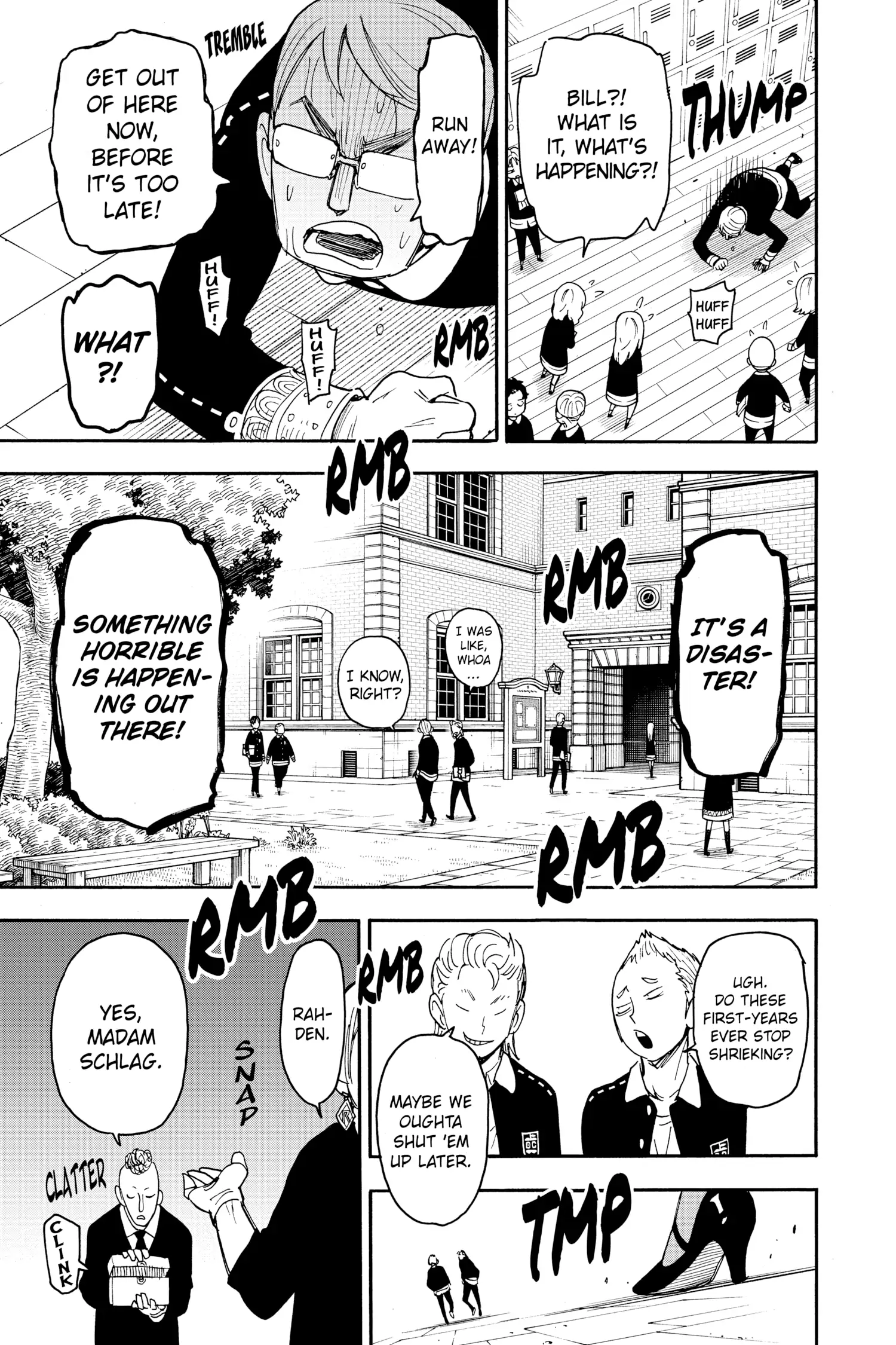 SPY x FAMILY (Official) - Volume 9 Chapter 61 manhwa