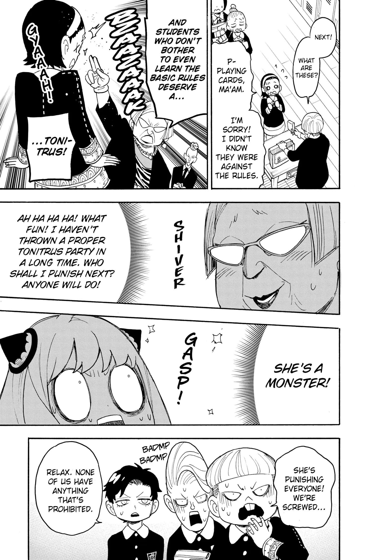 SPY x FAMILY (Official) - Volume 9 Chapter 61 manhwa