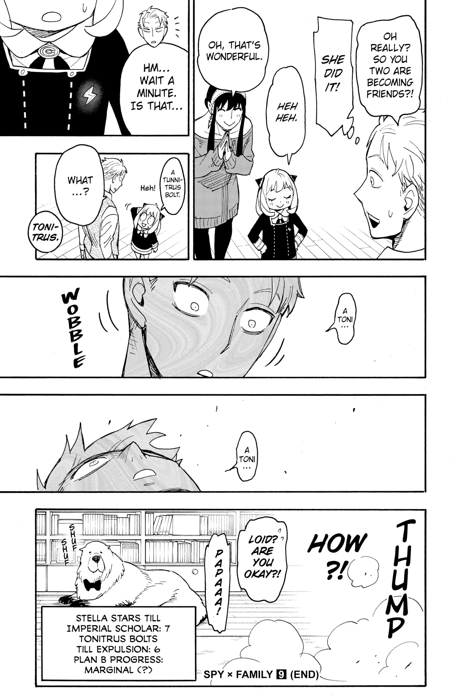 SPY x FAMILY (Official) - Volume 9 Chapter 61 manhwa