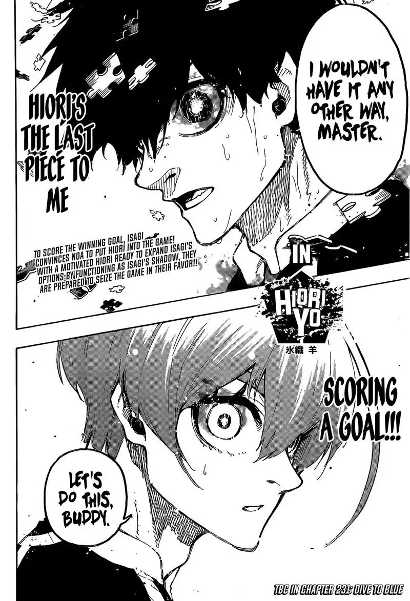 Blue Lock - Volume 26 Chapter 230 manhwa