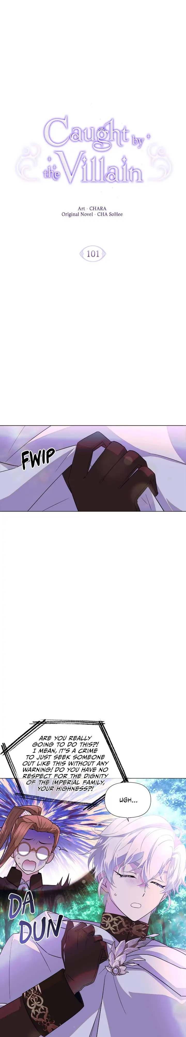 Caught by the Villain - Chapter 101 manhwa