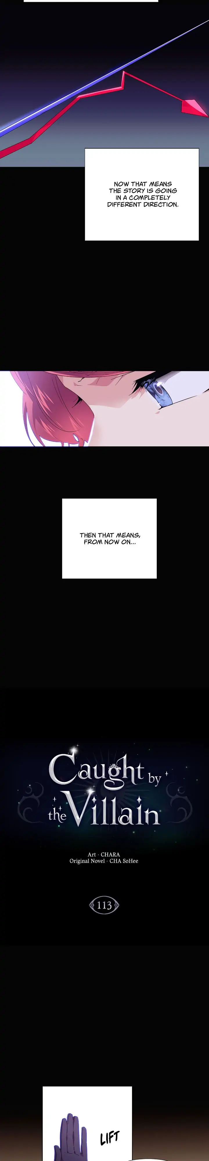 Caught by the Villain - Chapter 113 manhwa