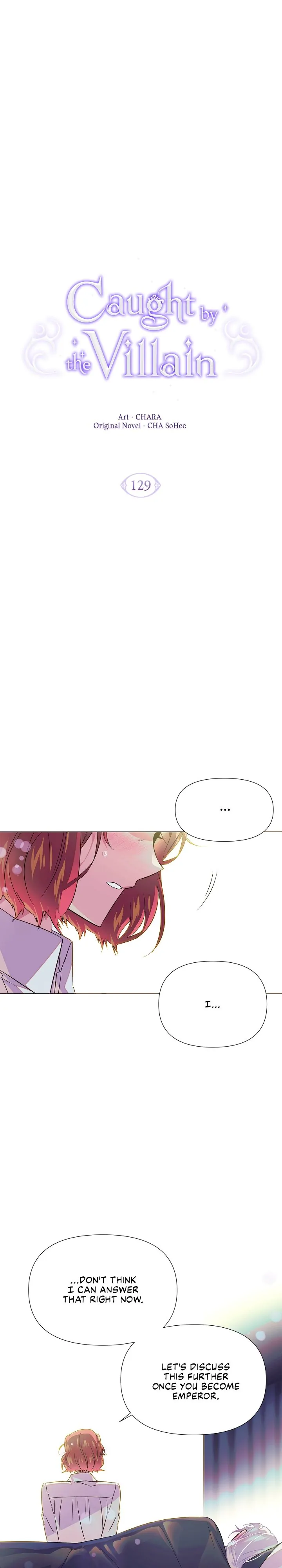 Caught by the Villain - Chapter 129 manhwa