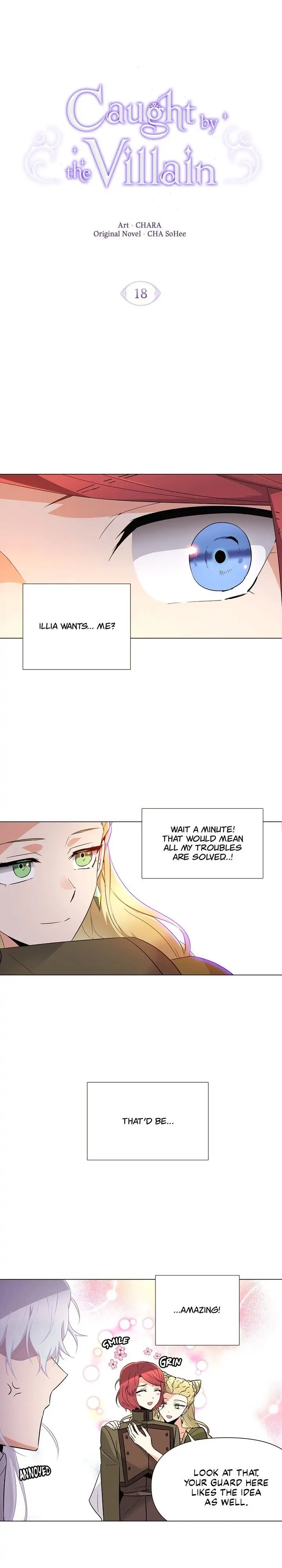 Caught by the Villain - Chapter 18 manhwa