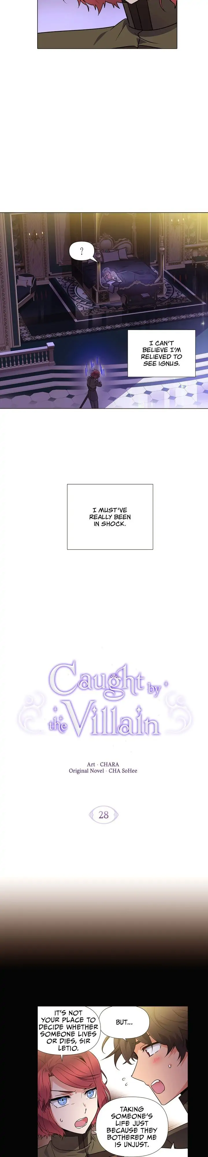 Caught by the Villain - Chapter 28 manhwa