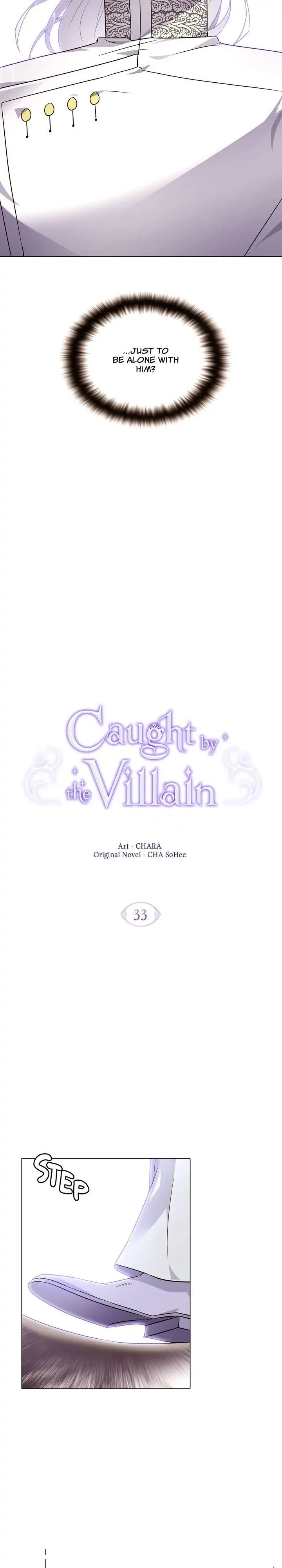 Caught by the Villain - Chapter 33 manhwa