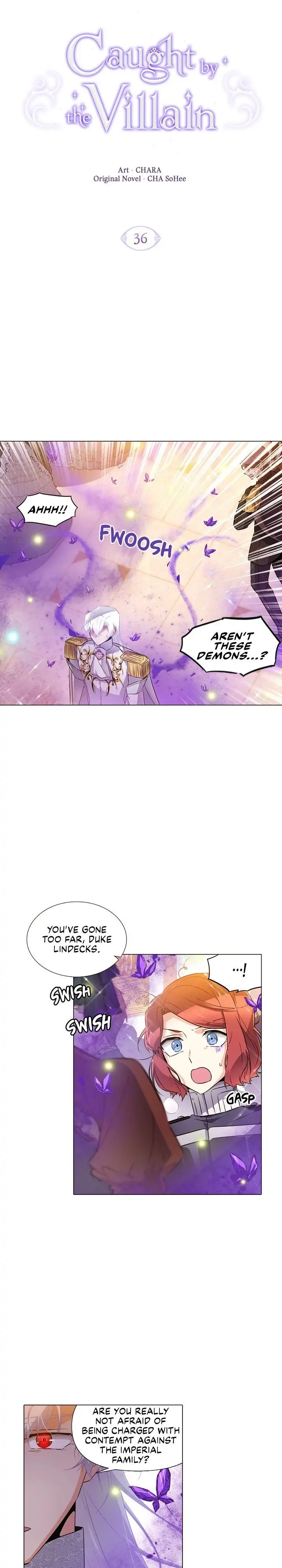 Caught by the Villain - Chapter 36 manhwa