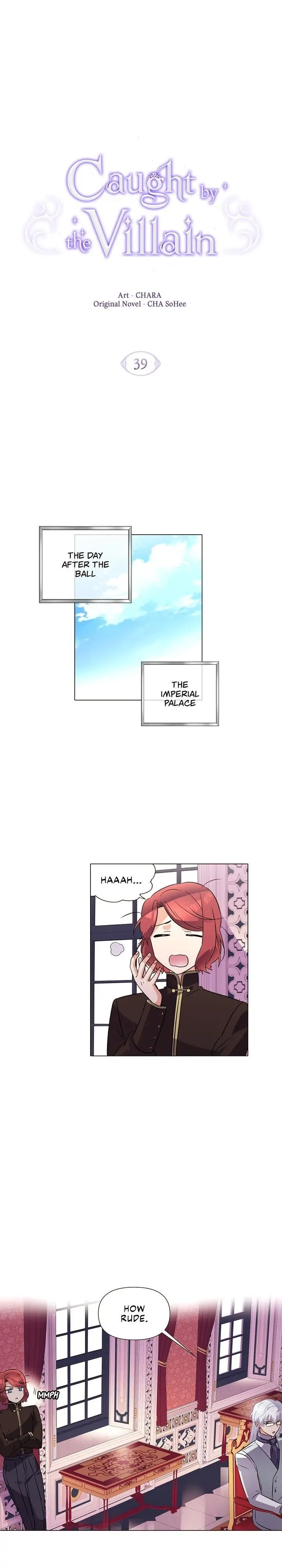 Caught by the Villain - Chapter 39 manhwa