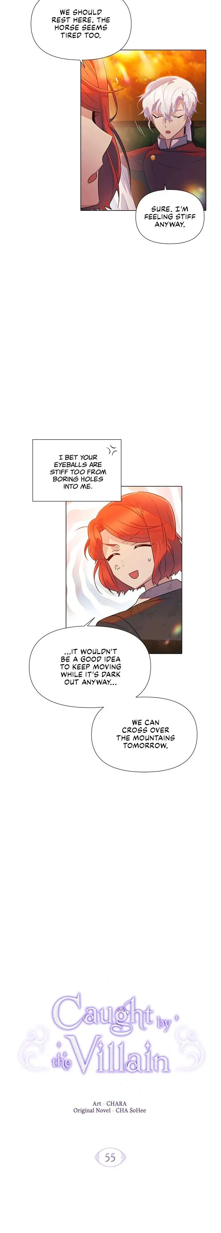 Caught by the Villain - Chapter 55 manhwa
