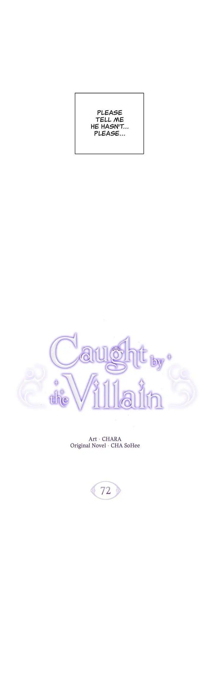 Caught by the Villain - Chapter 72 manhwa