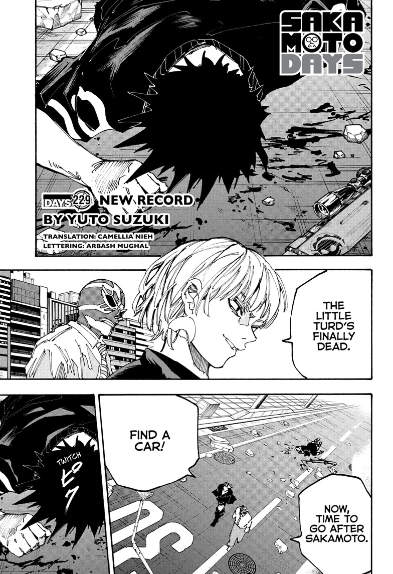 Sakamoto Days (Official) - Chapter 229 manhwa