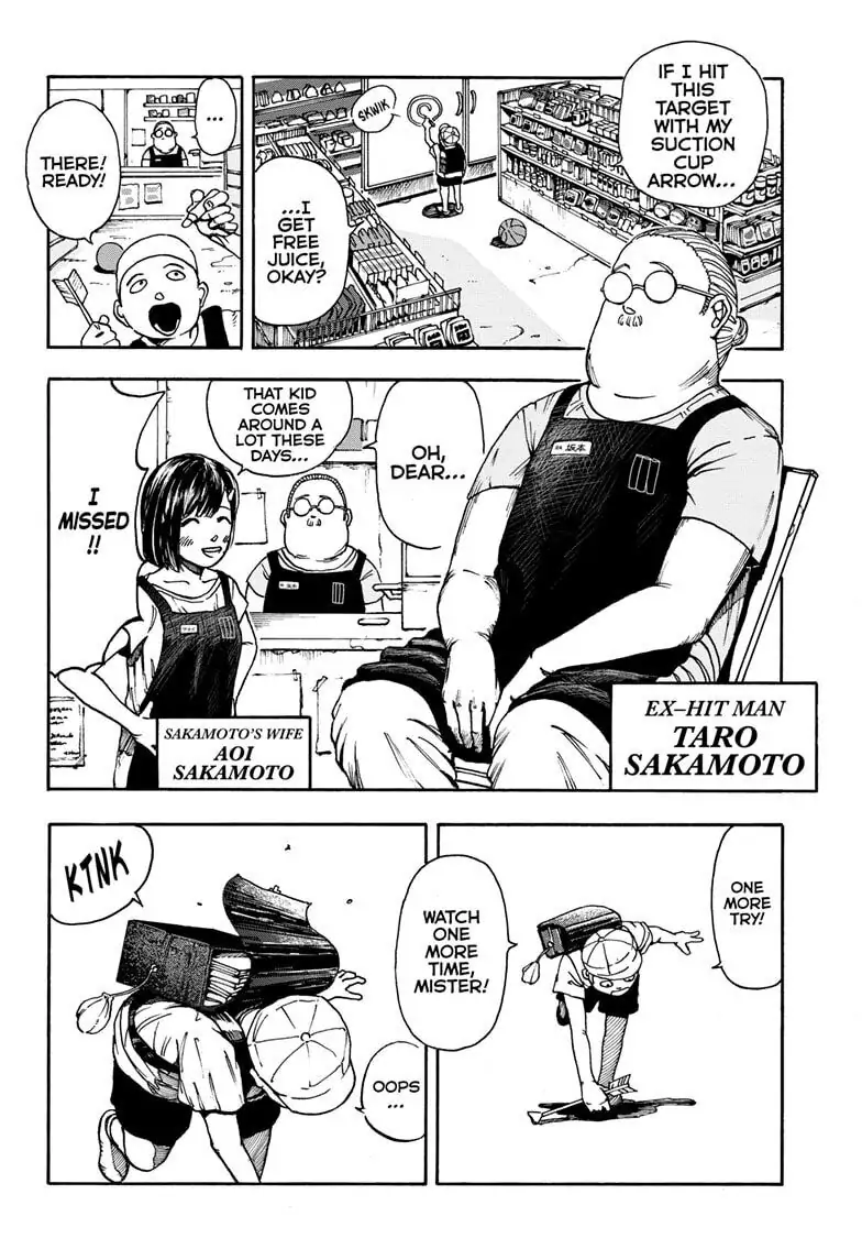 Sakamoto Days (Official) - Volume 1 Chapter 1 manhwa