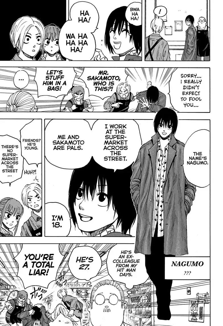 Sakamoto Days (Official) - Volume 1 Chapter 6 manhwa