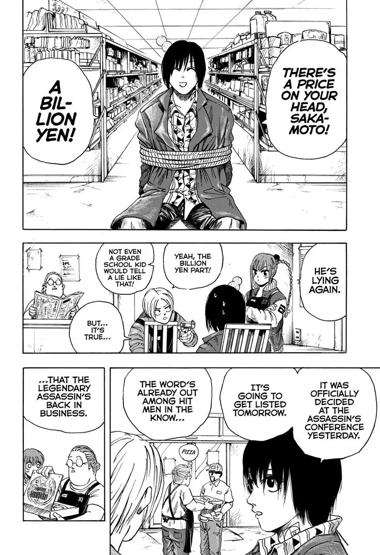 Sakamoto Days (Official) - Volume 1 Chapter 6 manhwa