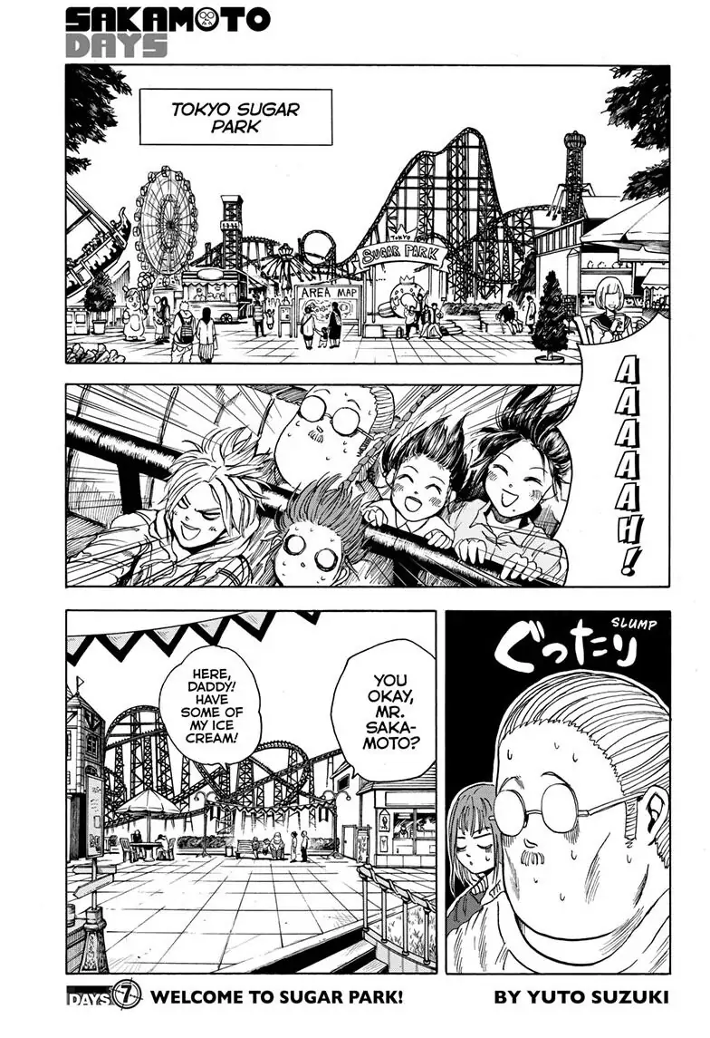Sakamoto Days (Official) - Volume 1 Chapter 7 manhwa