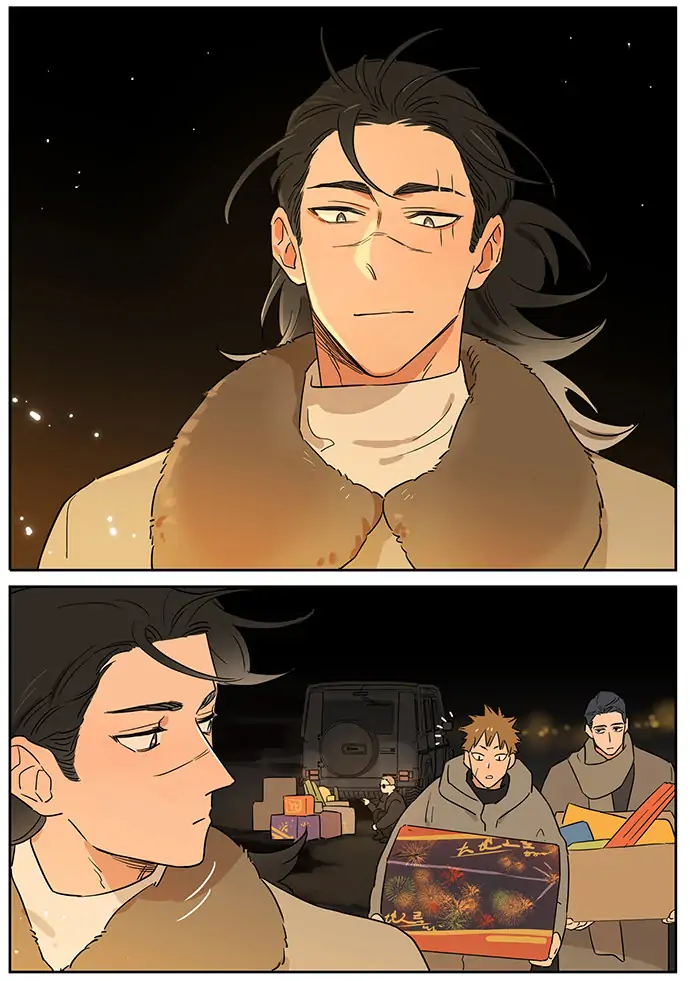 Papa Wolf and The Puppy - A Small Theater manhwa