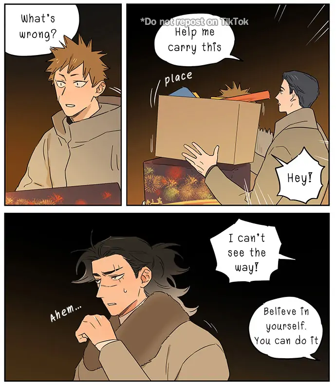 Papa Wolf and The Puppy - A Small Theater manhwa