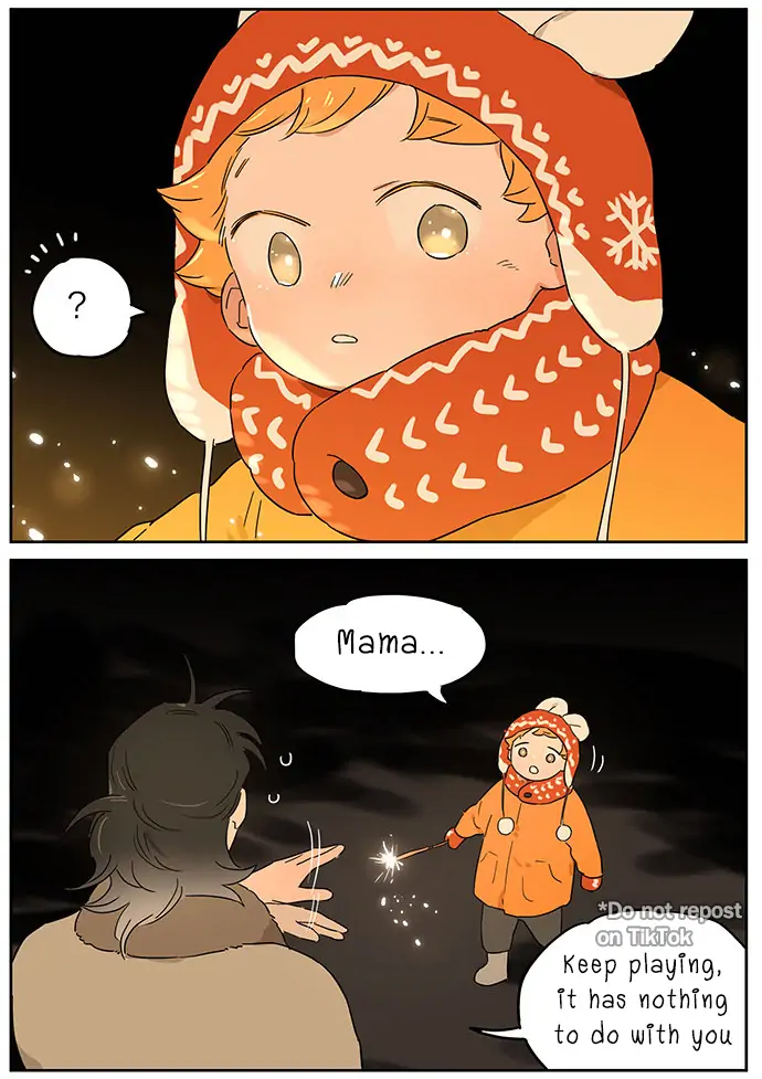 Papa Wolf and The Puppy - A Small Theater manhwa