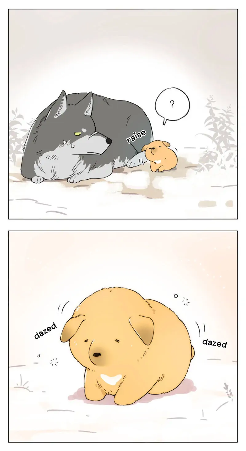 Papa Wolf and The Puppy - Chapter 1 manhwa
