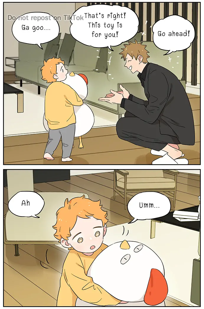 Papa Wolf and The Puppy - Chapter 100 manhwa
