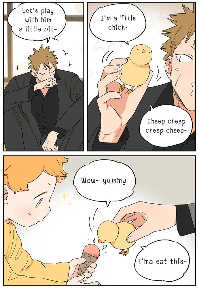 Papa Wolf and The Puppy - Chapter 100 manhwa