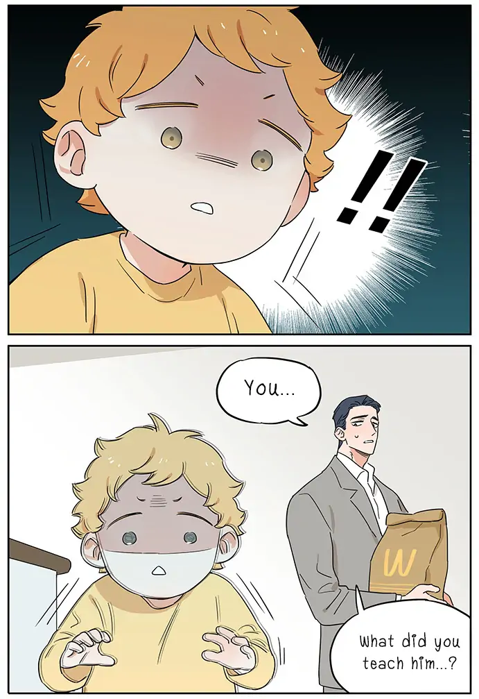 Papa Wolf and The Puppy - Chapter 100 manhwa