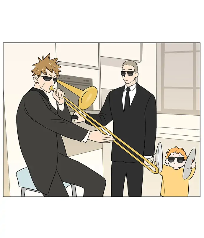 Papa Wolf and The Puppy - Chapter 100 manhwa