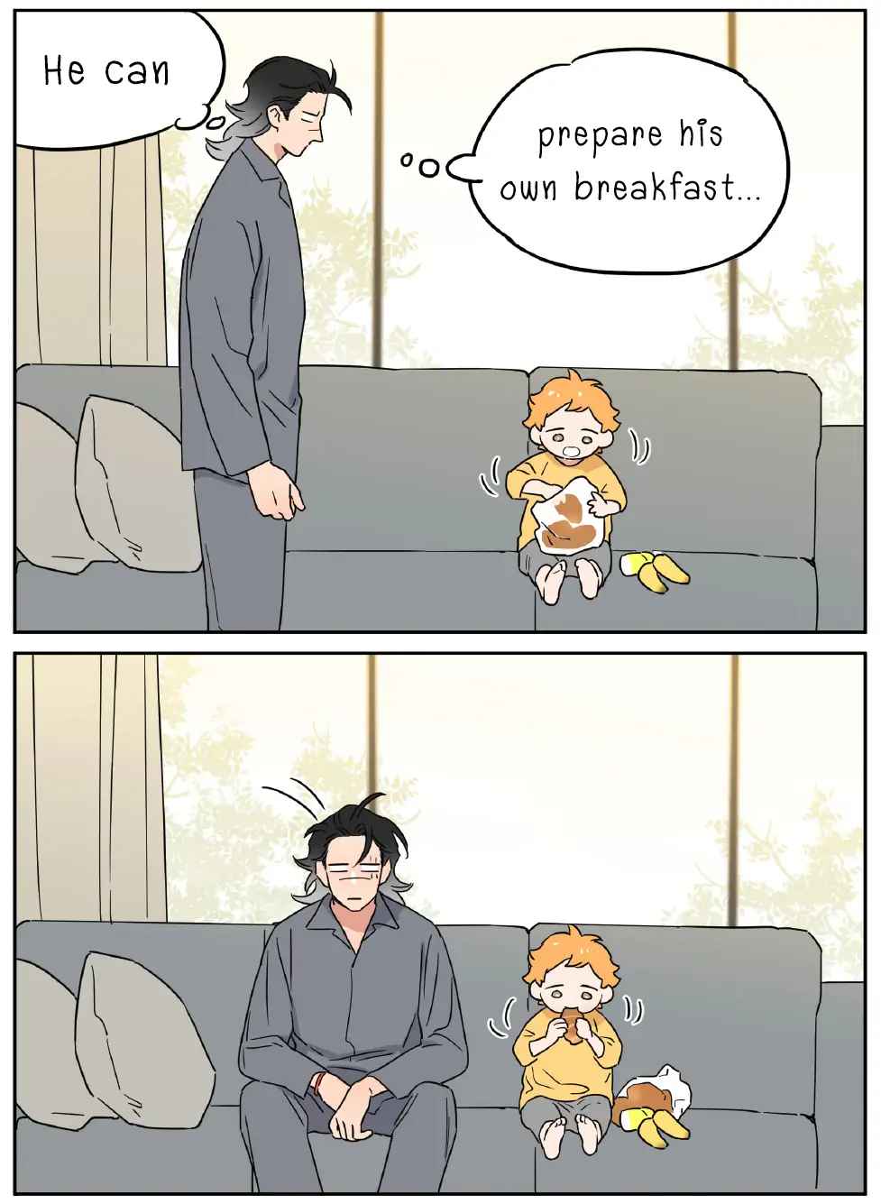 Papa Wolf and The Puppy - Chapter 106 manhwa