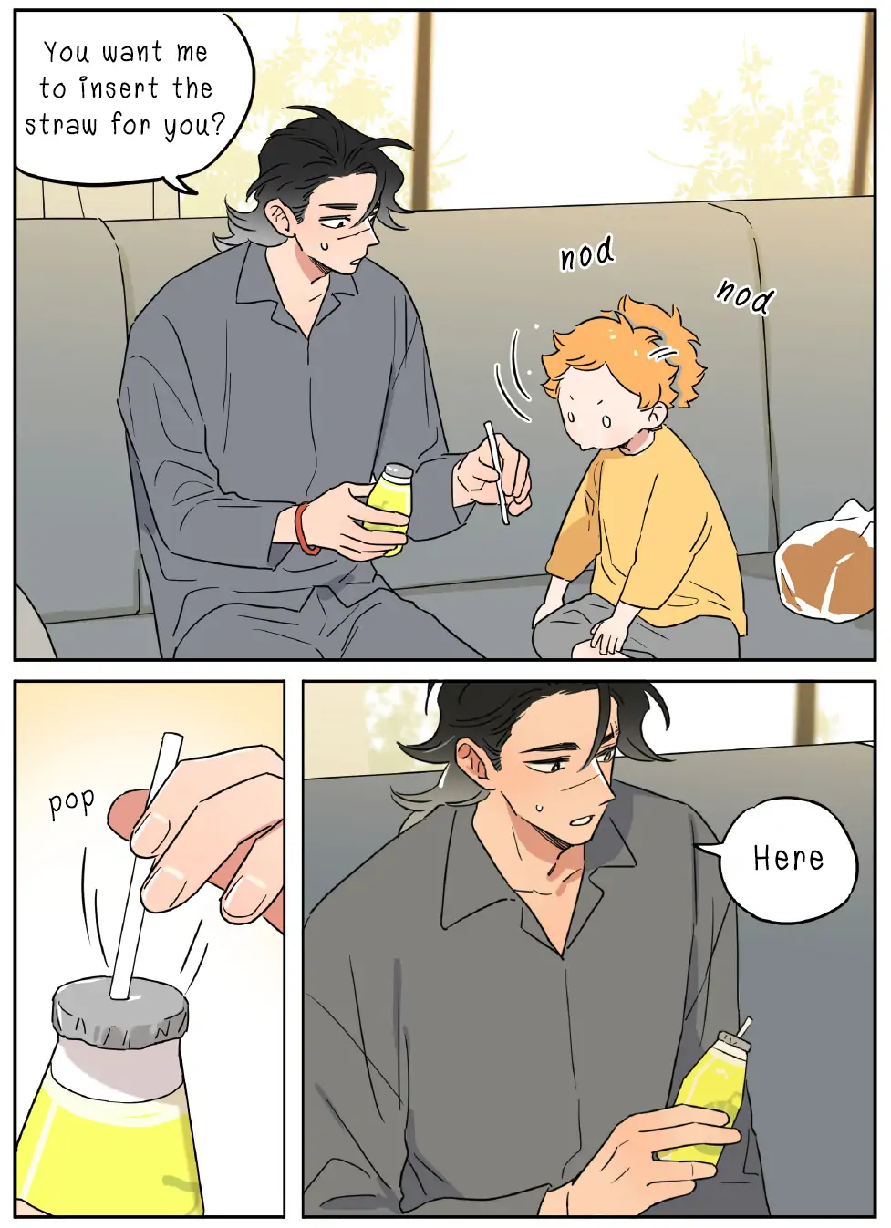 Papa Wolf and The Puppy - Chapter 106 manhwa