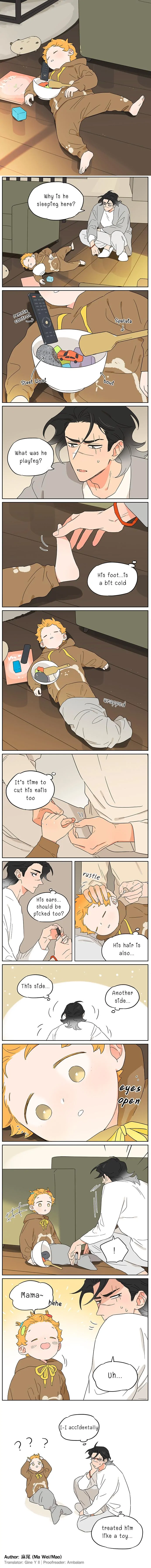 Papa Wolf and The Puppy - Chapter 117 manhwa