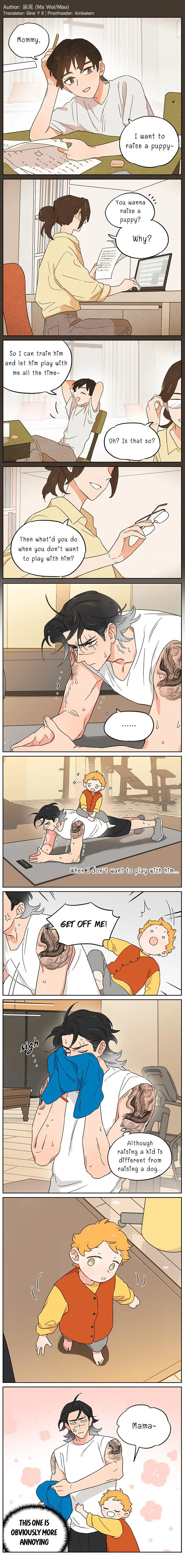 Papa Wolf and The Puppy - Chapter 119 manhwa