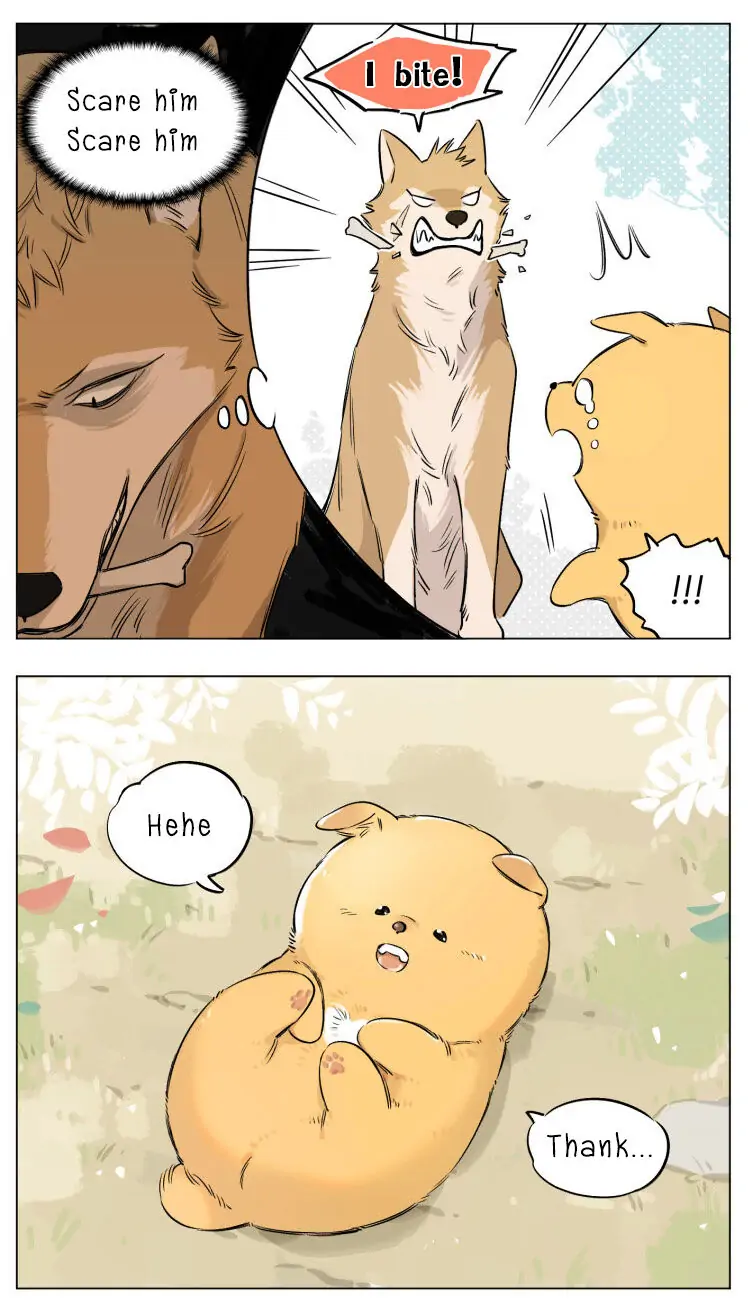 Papa Wolf and The Puppy - Chapter 12 manhwa