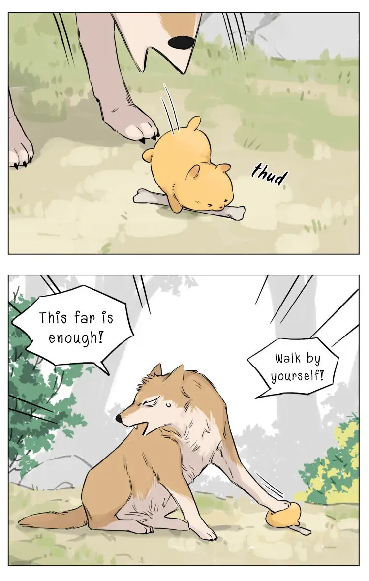 Papa Wolf and The Puppy - Chapter 12 manhwa