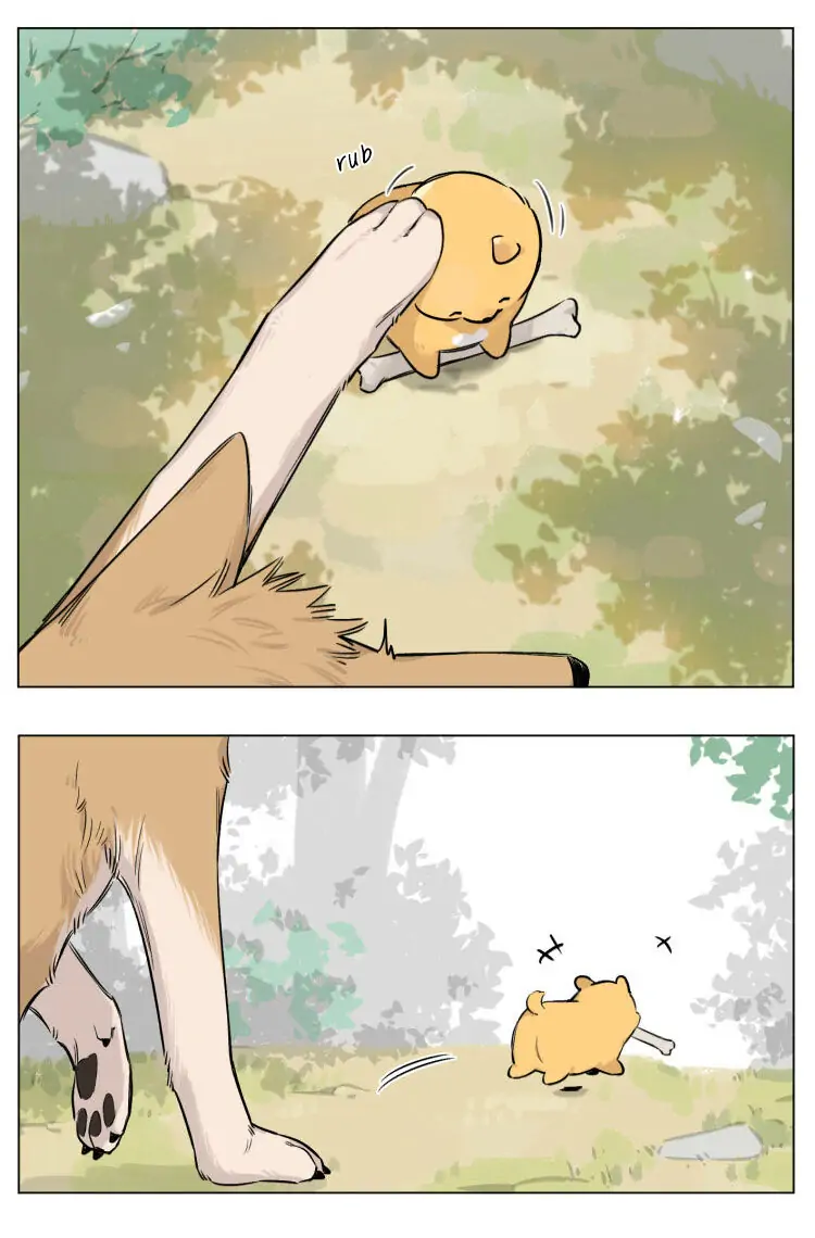 Papa Wolf and The Puppy - Chapter 12 manhwa