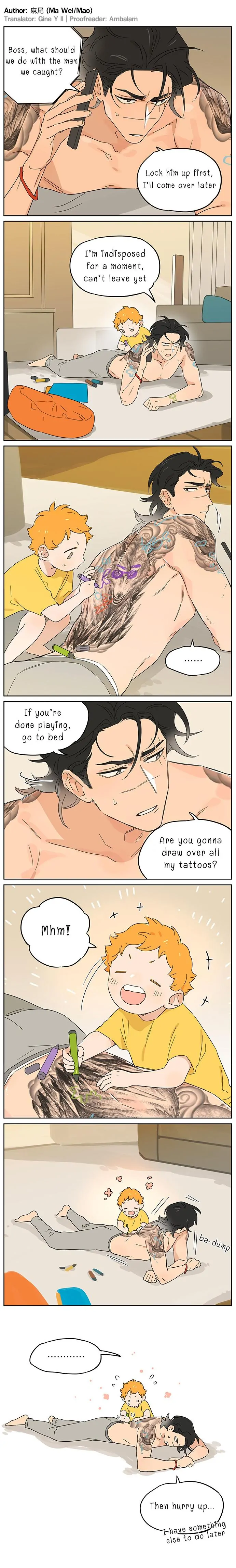 Papa Wolf and The Puppy - Chapter 127 manhwa