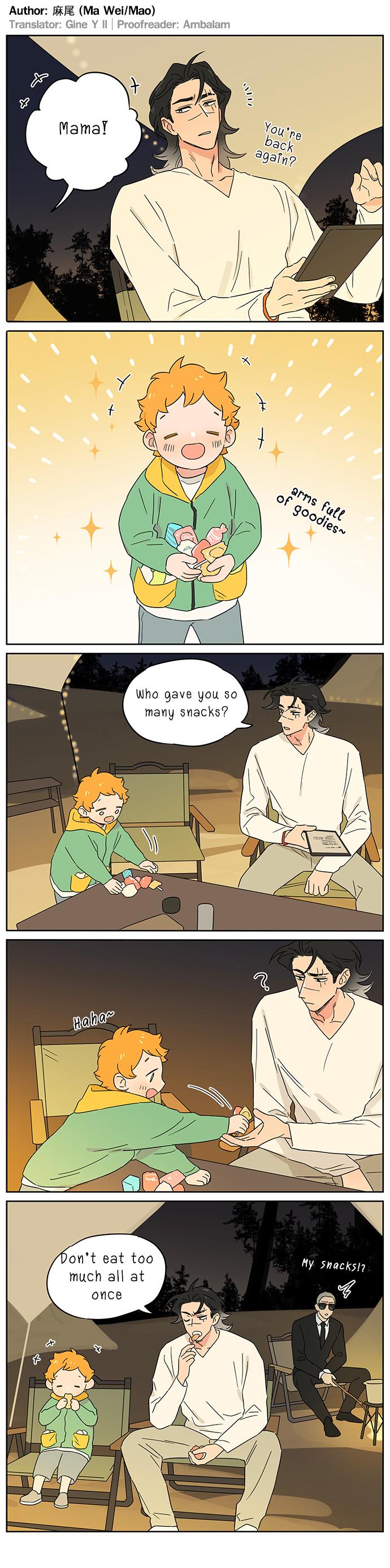 Papa Wolf and The Puppy - Chapter 128 manhwa